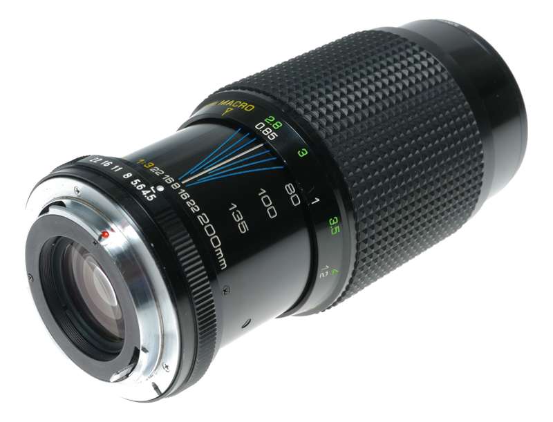 Itorex Macro Zoom Lens 1:4.5 f=80-200mm Pentax K Mount as is