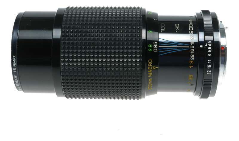 Itorex Macro Zoom Lens 1:4.5 f=80-200mm Pentax K Mount as is