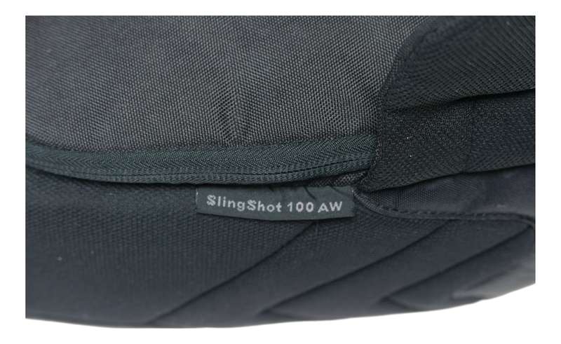 Lowepro Slingshot 100 AW Black DSLR camera bag with shoulder strap