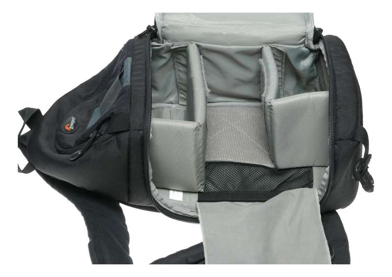 Lowepro Slingshot 100 AW Black DSLR camera bag with shoulder strap
