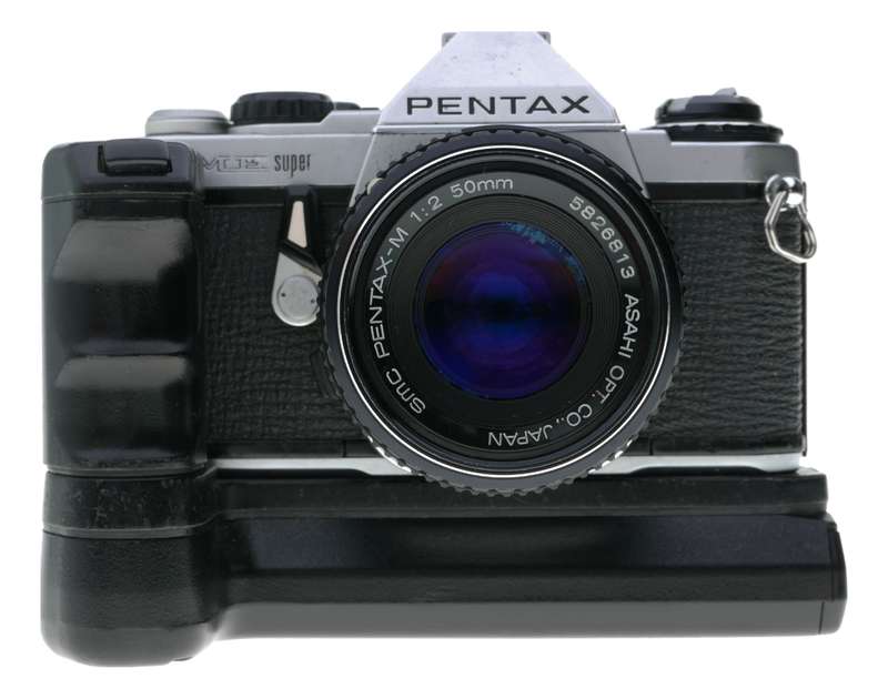 Pentax ME Super 35mm Film SLR Camera 1:2/50 Lens Motor Drive