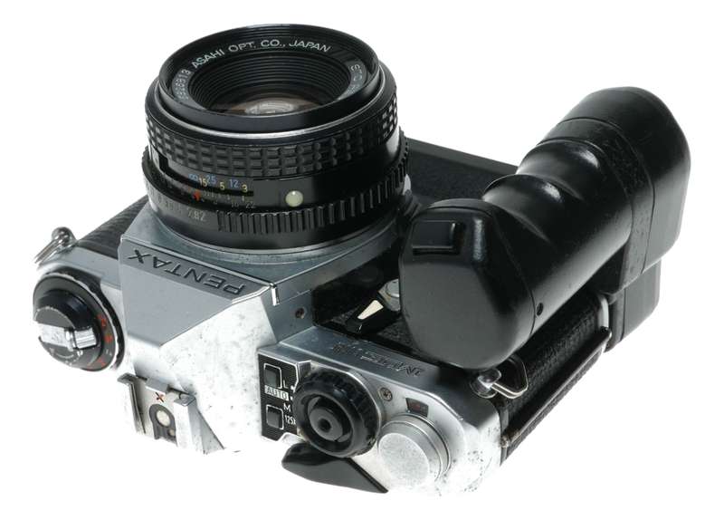 Pentax ME Super 35mm Film SLR Camera 1:2/50 Lens Motor Drive