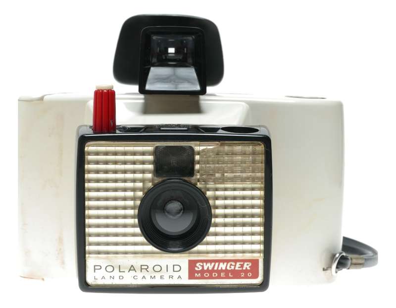 Polaroid Land Swinger Model 20 Instant Film Camera Instructions Case