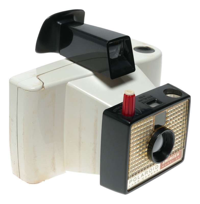 Polaroid Land Swinger Model 20 Instant Film Camera Instructions Case