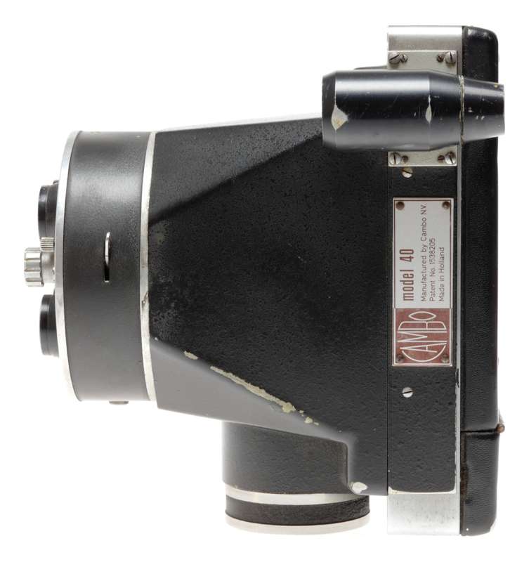 Cambo Model 40 Polaroid Miniportrait 4 lenses ID camera