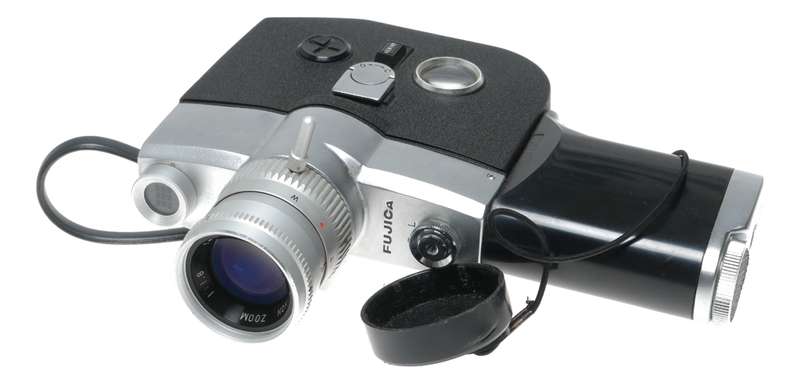Fujica Single-8 P300 Film Movie Cine Camera Fujinon Zoom 10.5-27.5
