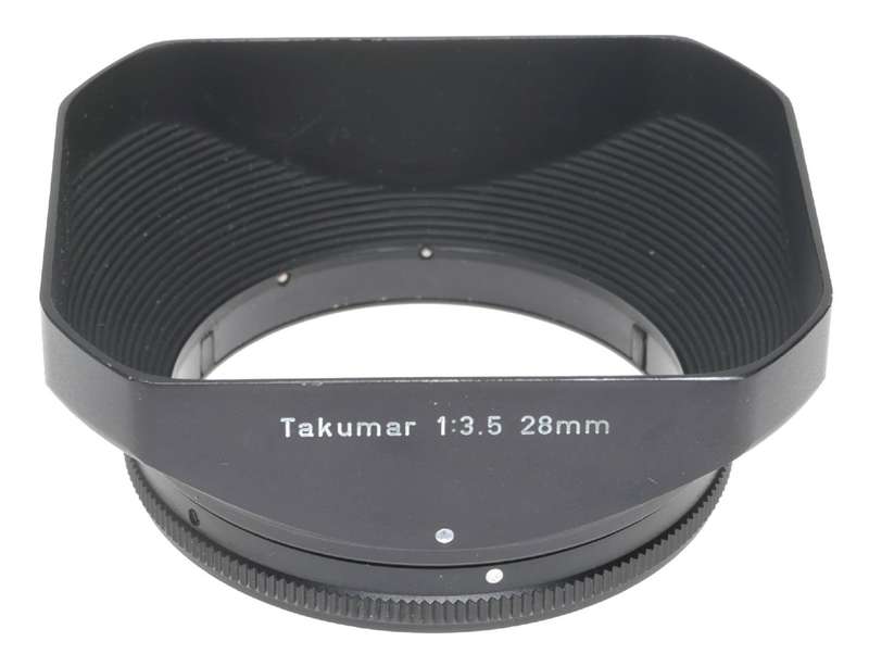Asahi Takumar 1:3.5 f=28mm Shade Hood for Pentax Camera Lens