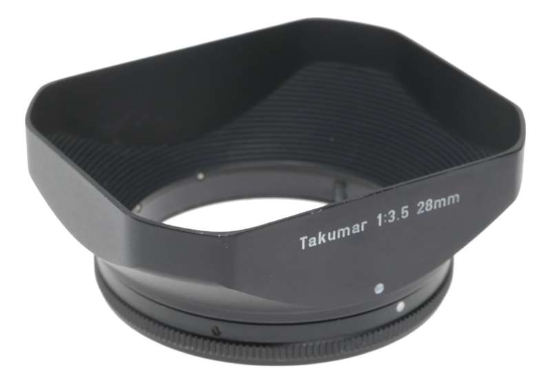 Asahi Takumar 1:3.5 f=28mm Shade Hood for Pentax Camera Lens