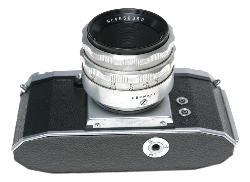 KW Praktica F.X3 35mm Film SLR Camera Jena T 2.8/50