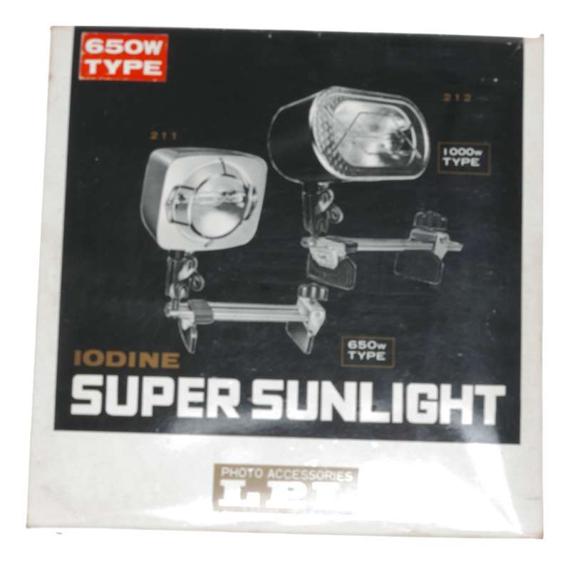 LPL Super Sunlight Iodine 650W Flash Unit Film Photography