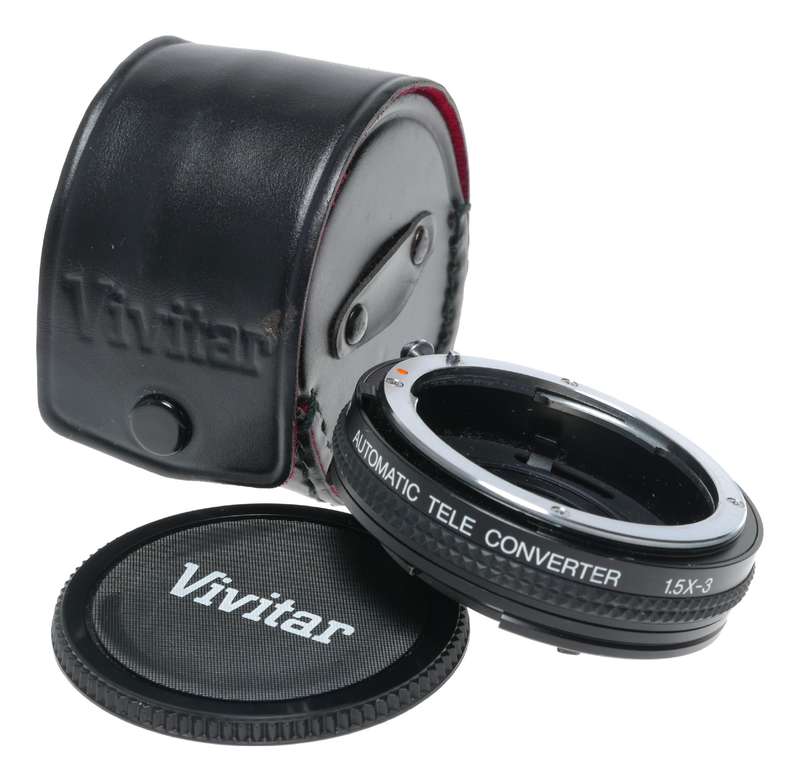 Vivitar Automatic Tele Converter 1.5X-3 Close Up Macro Adapter