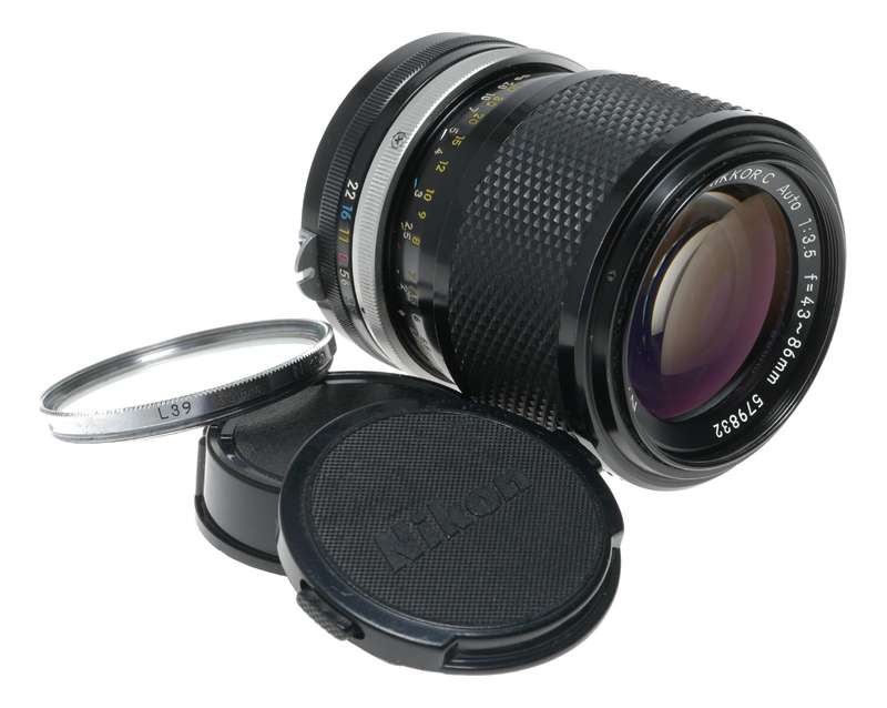 Nikon Zoom-Nikkor C Auto 1:3.5 f=43-86mm SLR Camera Lens