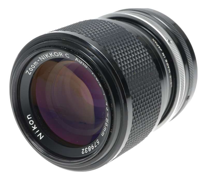 Nikon Zoom-Nikkor C Auto 1:3.5 f=43-86mm SLR Camera Lens