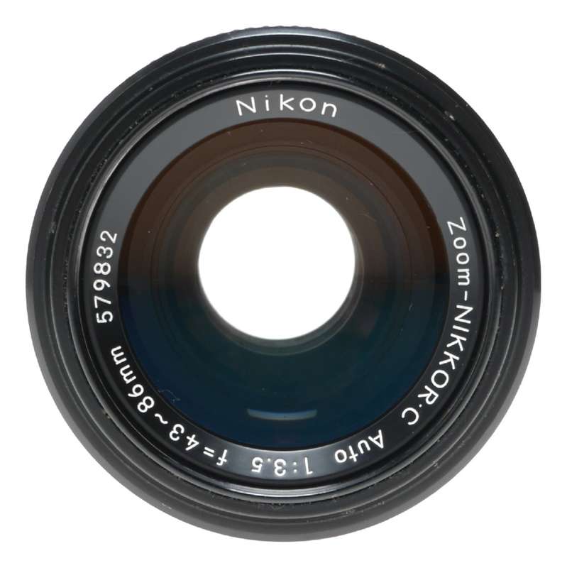 Nikon Zoom-Nikkor C Auto 1:3.5 f=43-86mm SLR Camera Lens