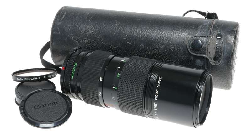 Canon Zoom Lens FD 80-200mm 1:4 fits 35mm SLR Camera