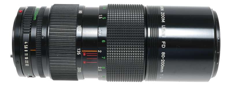 Canon Zoom Lens FD 80-200mm 1:4 fits 35mm SLR Camera
