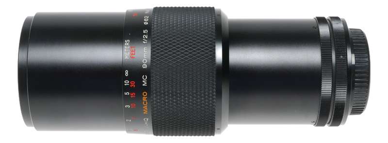 Elicar V-HQ Macro MC 90mm f2.5 Canon Mount Camera Lens