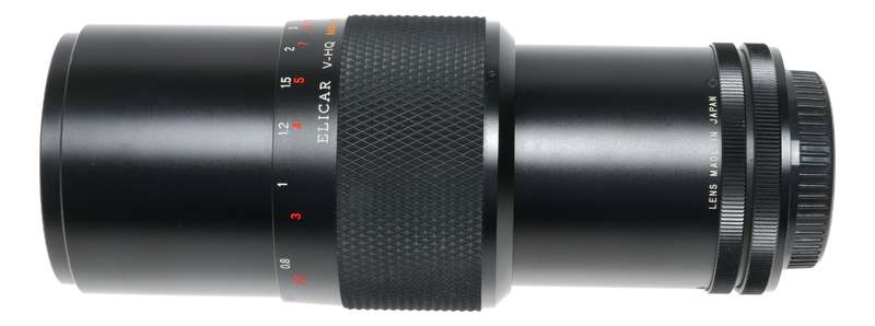 Elicar V-HQ Macro MC 90mm f2.5 Canon Mount Camera Lens