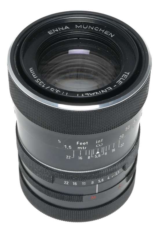 Enna Tele-Ennalyt Camera Portrait Prime Lens 3.5/135mm