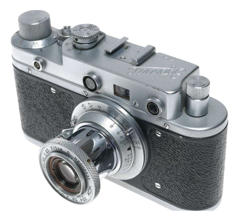 KMZ Zorki S C 35mm RF Film Camera M39 Industar-22 3.5/5cm