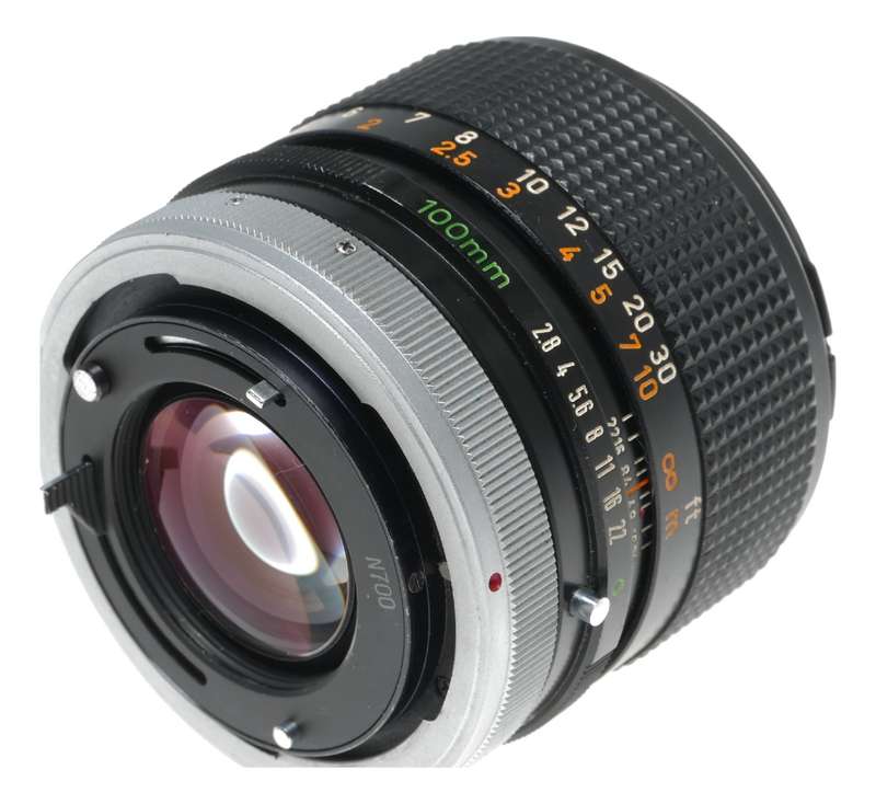 Canon FD Mount 1:2.8 100mm S.S.C. SLR Tele Camera Lens