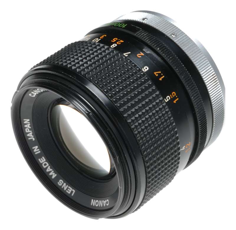 Canon FD Mount 1:2.8 100mm S.S.C. SLR Tele Camera Lens