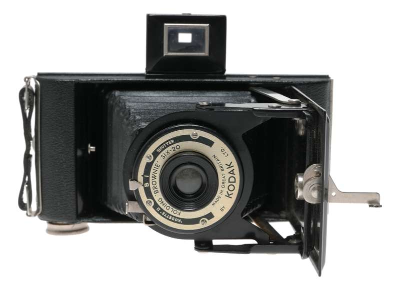 Kodak Six-20 Folding Brownie Model II 620 Roll Film Camera