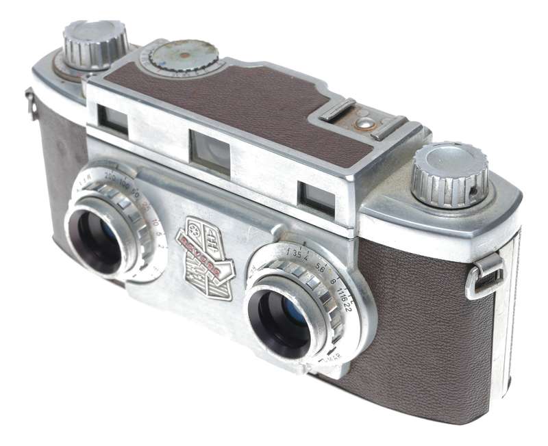 Revere Stereo 33 Film Camera Enna Chromar 1:3.5/35mm