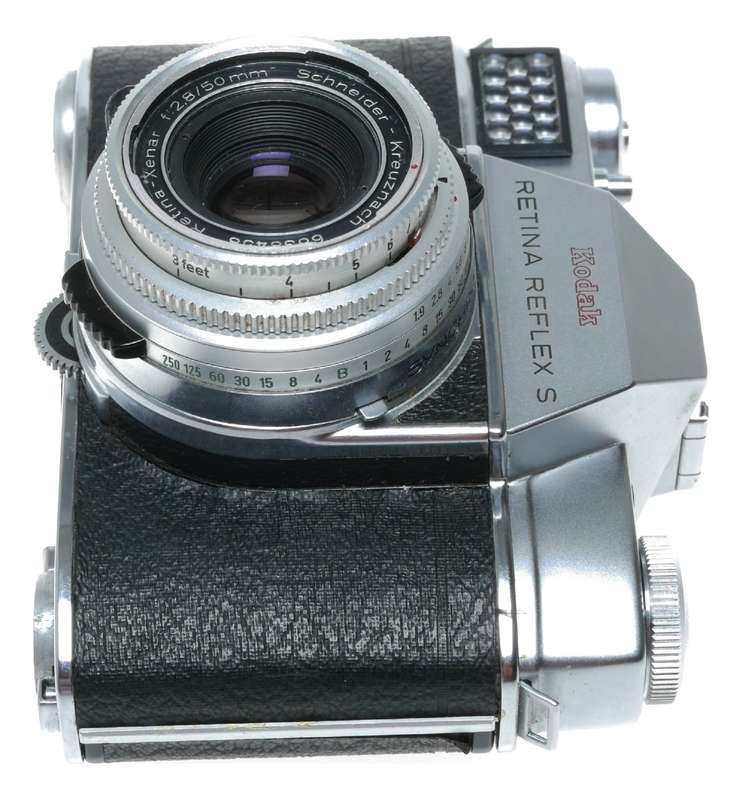 Kodak Retina Reflex S 35mm Film SLR Camera Xenar 2.8/50