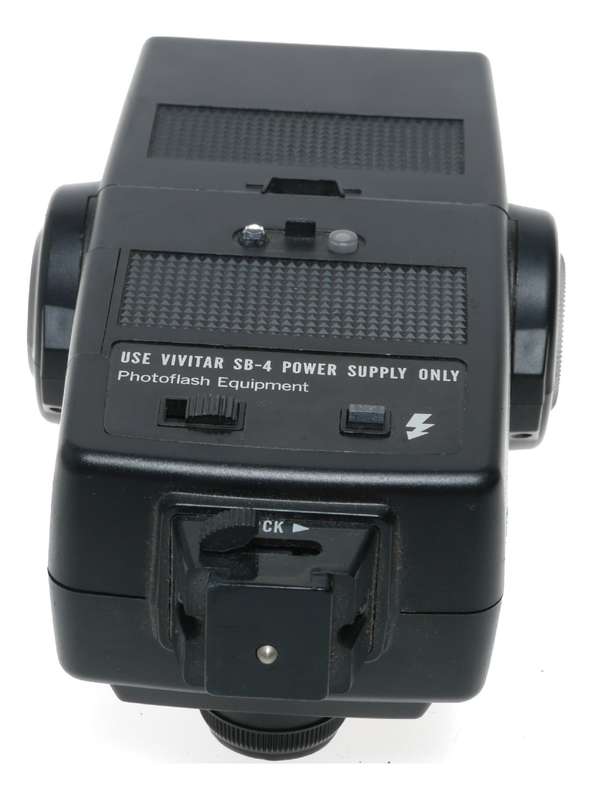 Vivitar SB-4 Hot Shoe Camera Flash Unit Tilt Head
