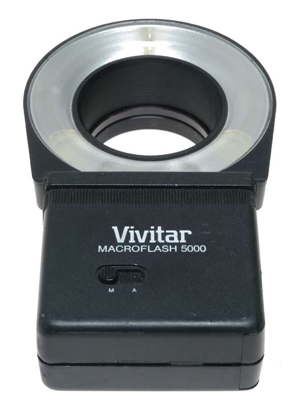 Vivitar Macro Flash 5000 Ring Light Portrait Close Up Photography