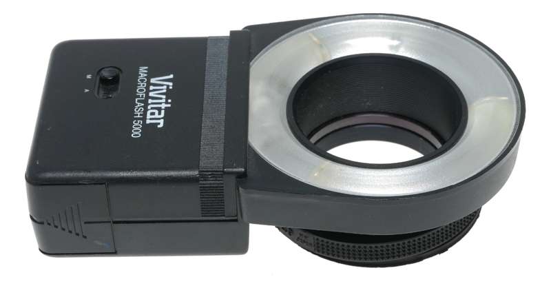 Vivitar Macro Flash 5000 Ring Light Portrait Close Up Photography