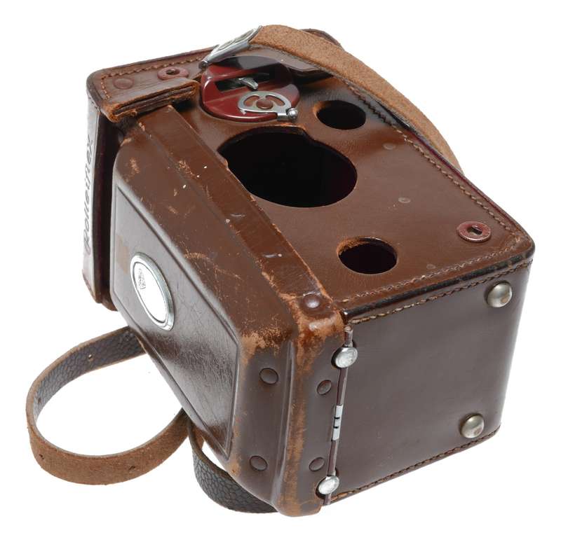 Rolleiflex Leather Case with Strap fits TLR Film Camera