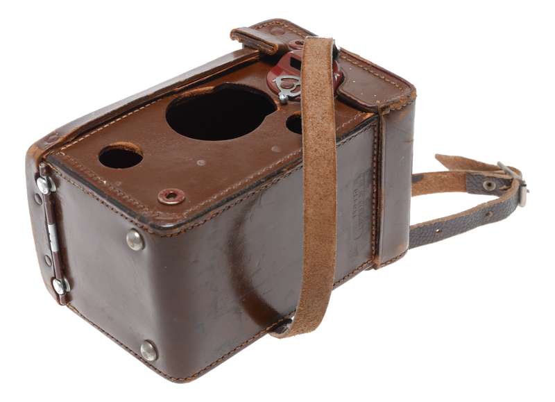 Rolleiflex Leather Case with Strap fits TLR Film Camera