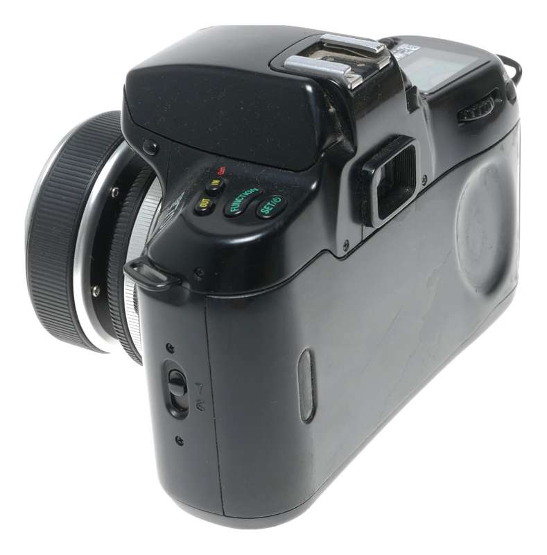 Nikon F70 35mm Film SLR Camera F-Mount Composer Lensbaby