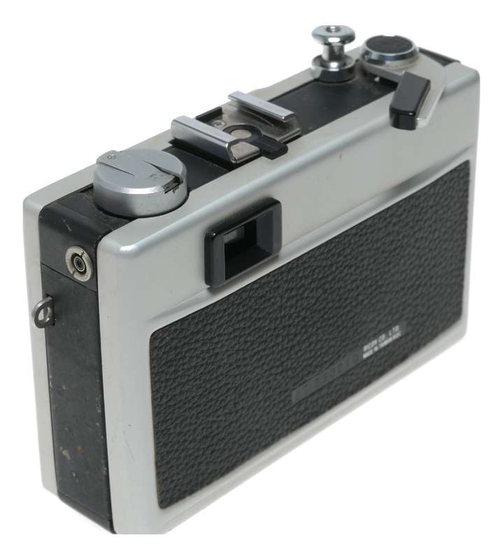 Ricoh 500G 35mm Film Rangefinder Camera Rikenon 2.8/40
