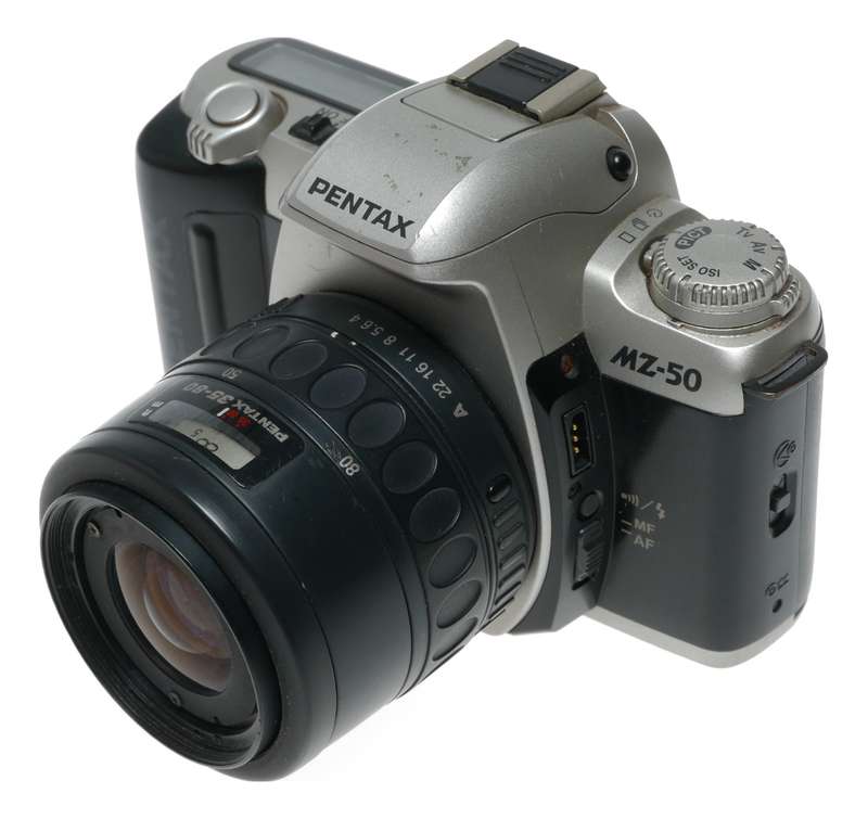 Pentax MZ-50 35mm Film AF SLR Camera SMC 35-80 Zoom