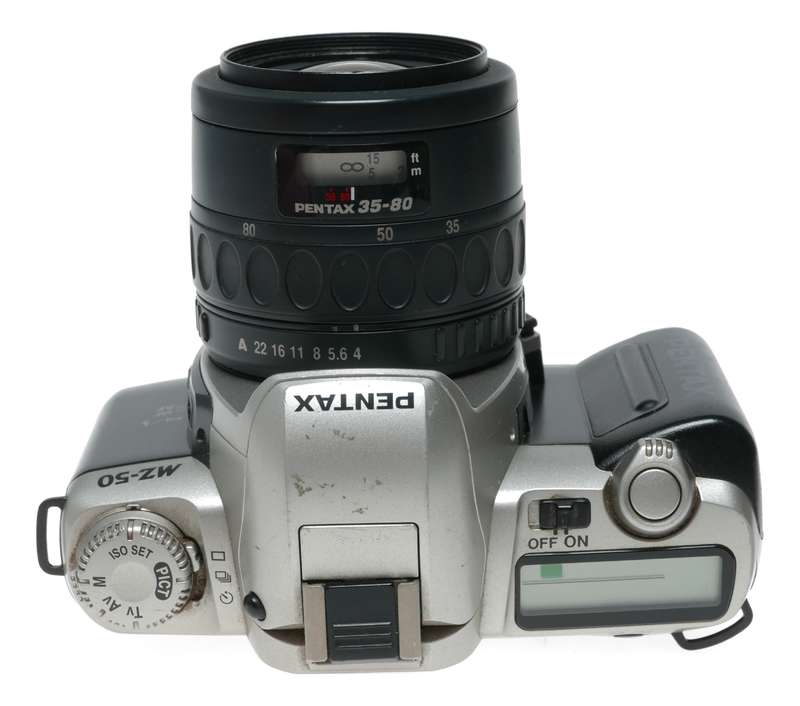 Pentax MZ-50 35mm Film AF SLR Camera SMC 35-80 Zoom