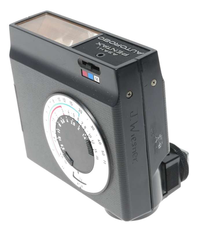 Asahi Pentax Autorobo ES Camera Flash Unit Hot Shoe RARE