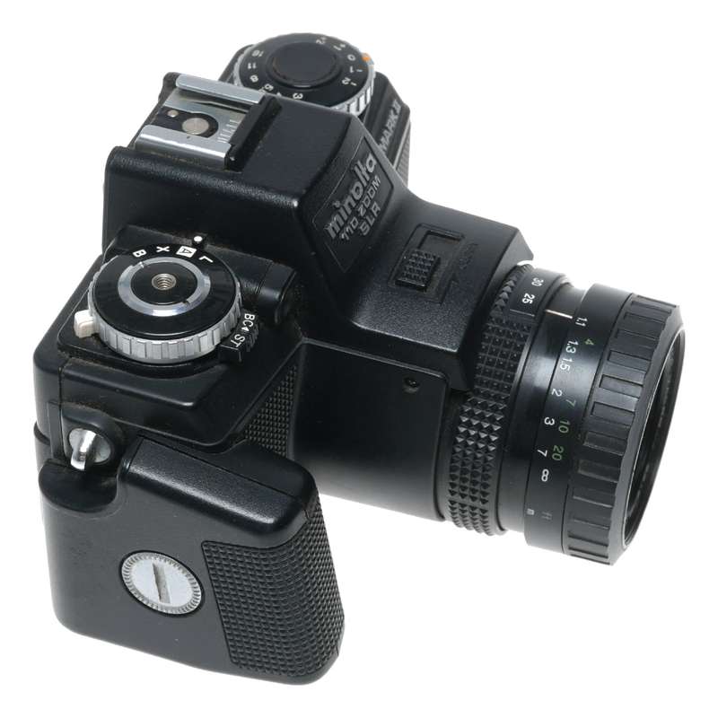 Minolta 110 Zoom SLR Mark II Miniature Film Camera Macro Lens