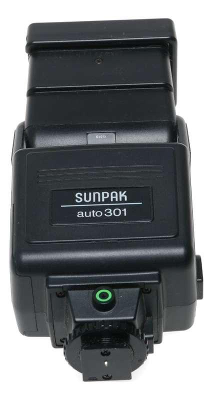 Sunpack Auto 301 Tilt Swivel Camera Flash Unit in Box