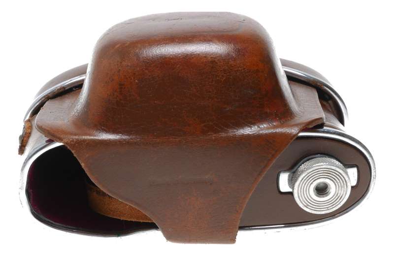Kodak brown ever ready vintage film camera antique leather case strap
