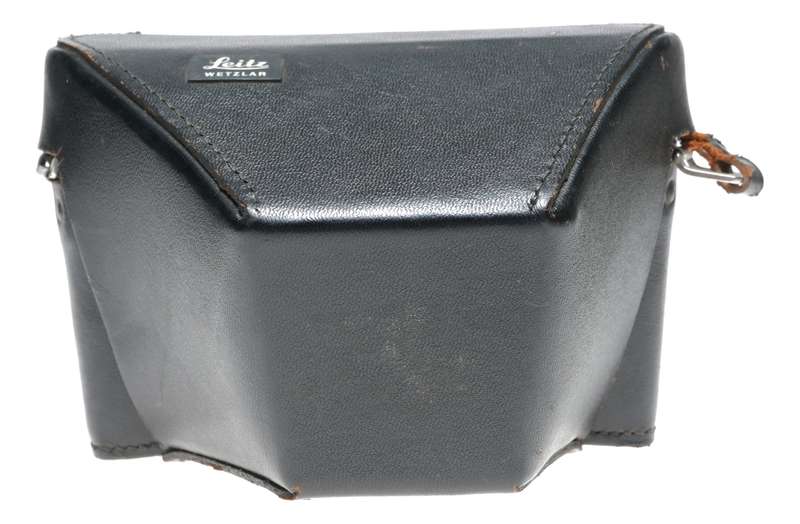 Leitz Leica Black SLR vintage film camera antique leather ever ready case