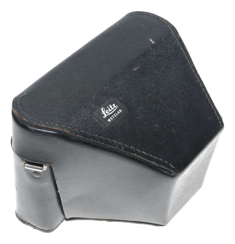 Leitz Leica Black SLR vintage film camera antique leather ever ready case