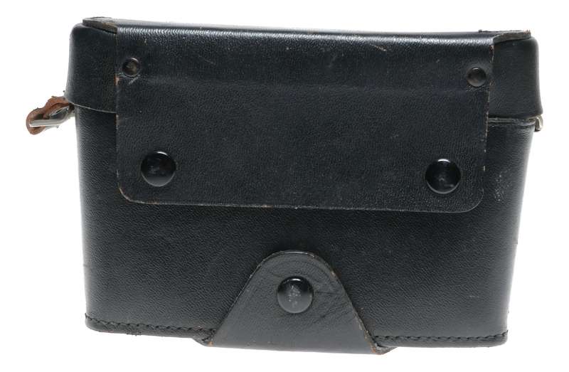Leitz Leica Black SLR vintage film camera antique leather ever ready case