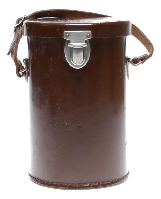 Voigtlander vintage film camera antique leather case to fit tall lens
