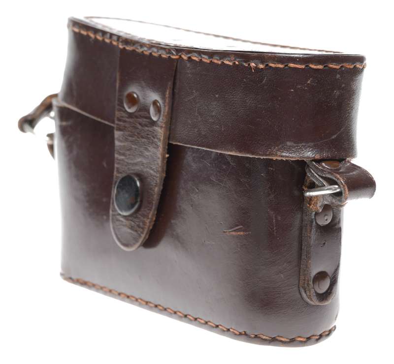 Brown ever ready vintage film camera antique leather case used