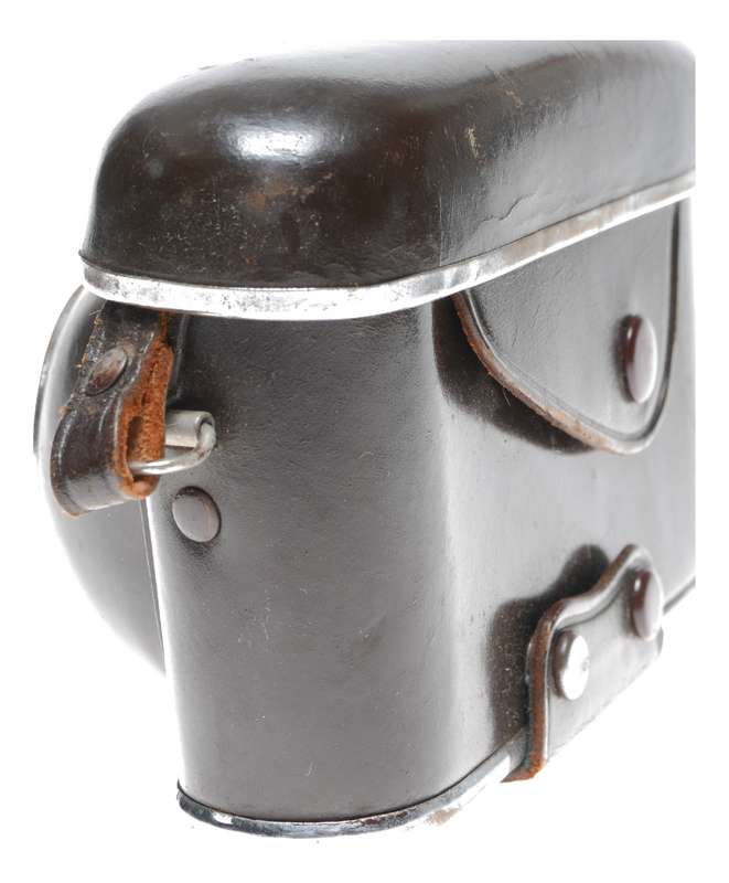 Ricoh ever ready vintage film camera antique leather case w. strap