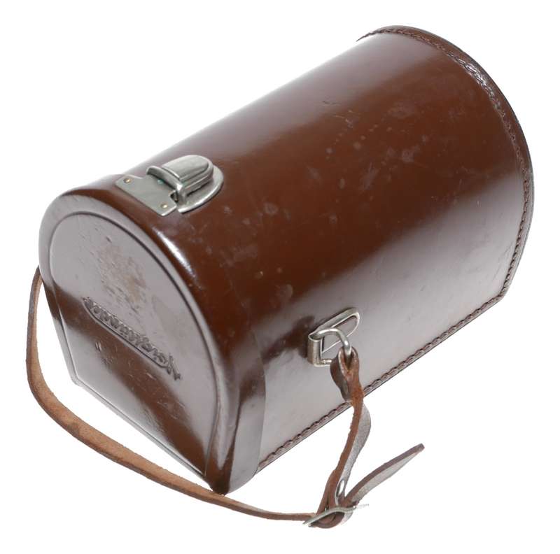 Voigtlander vintage film camera antique leather case to fit tall lens