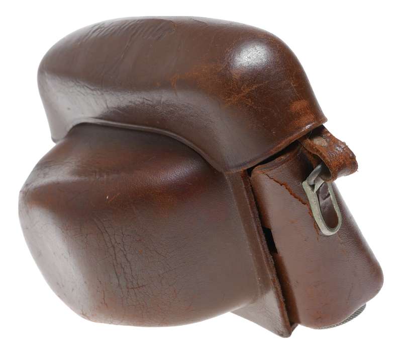Voigtlander used vintage film camera antique leather ever-ready case